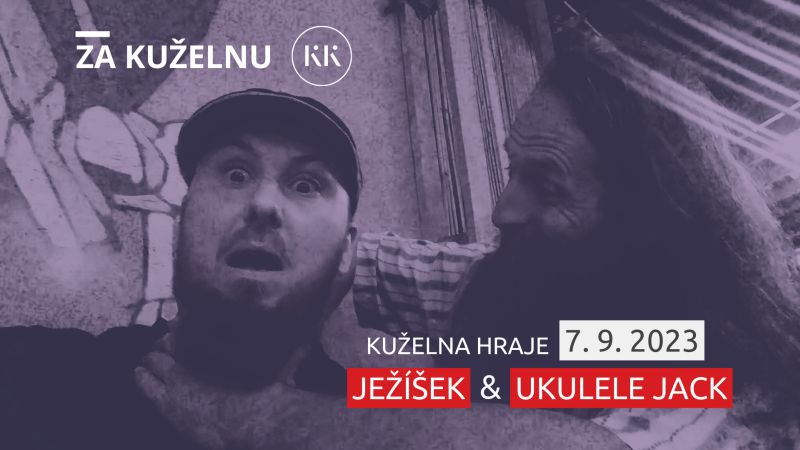 Ježíšek a Ukulele Jack hrají v Kuželně TJ Praga