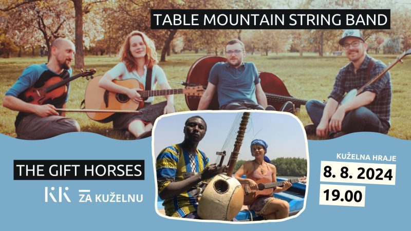 Table Mountain String Band & The Gift Horses v Kuželně