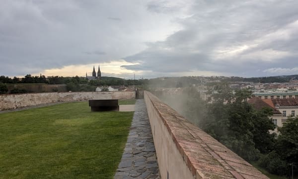 Revitalizace parku U hradeb v Horské – červen 2025